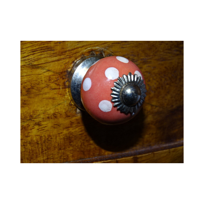 Mini maneja coral de tono blanco / plata