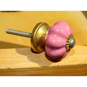 pink handles small pumpkin