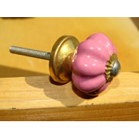 pink handles small pumpkin