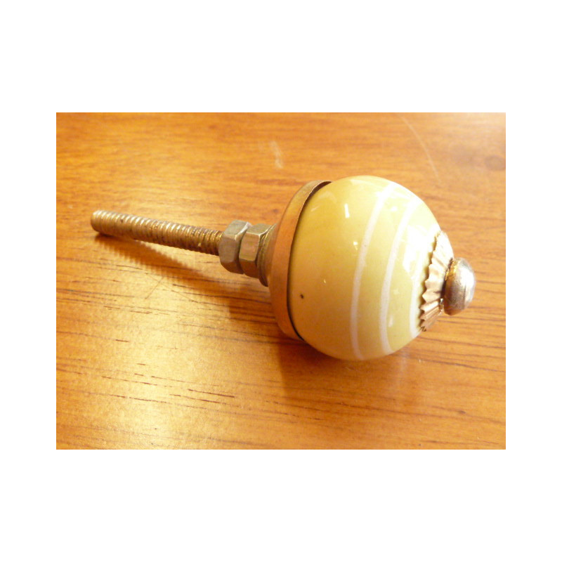 Mini pomello giallo trait bianchi