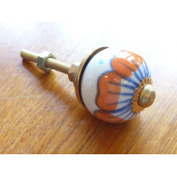 Mini boutons fleur orange