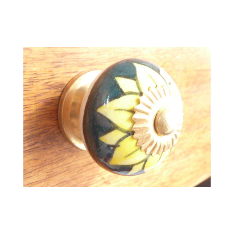 handle emeraude tournesol yellow