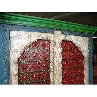 guardaroba arco et métal muticolore - rosso