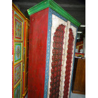 guardaroba arco et métal muticolore - rosso