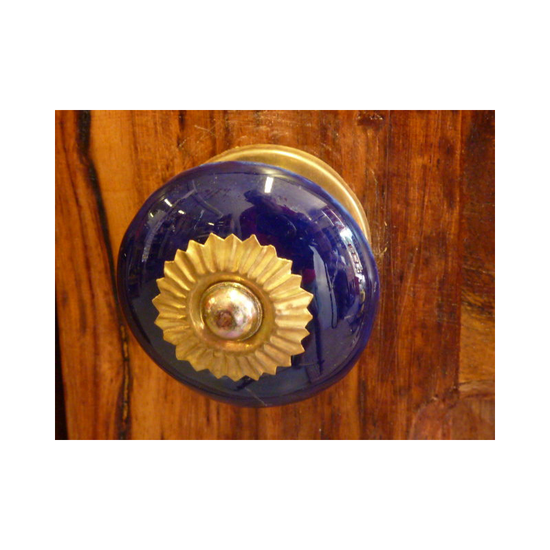 Maniglie plats blu outremer