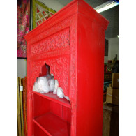 bookshelfs rosewood arch red