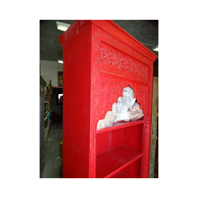 Red Bogen Rosenholz Bibliothek