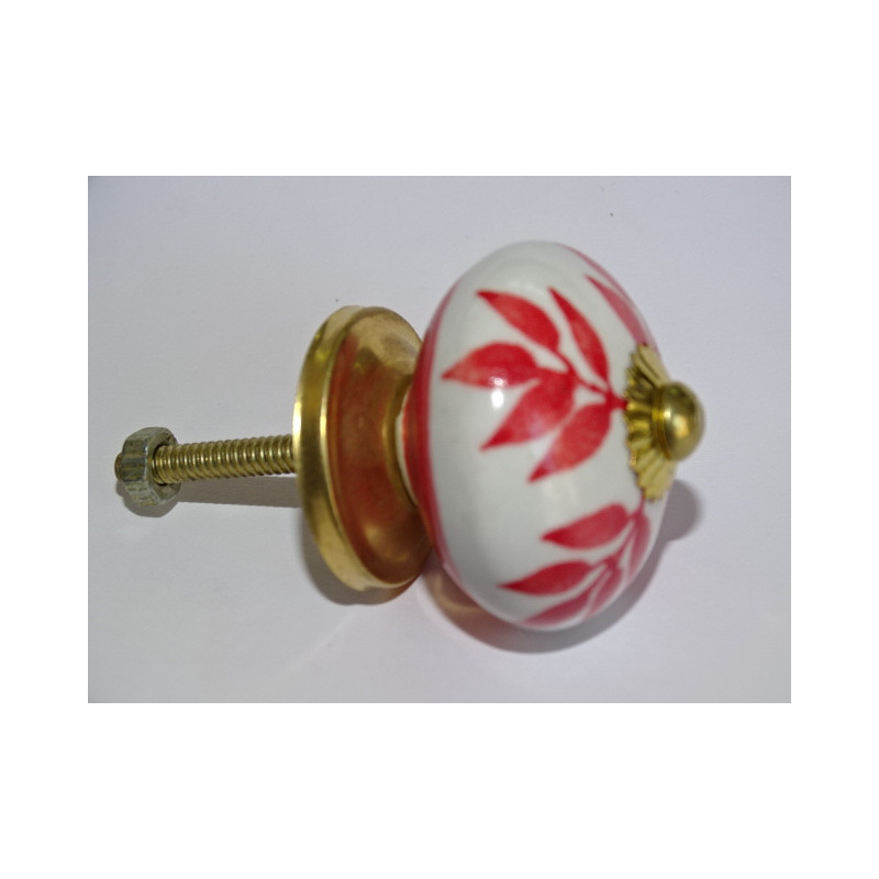 Red fern drawer or door knobs