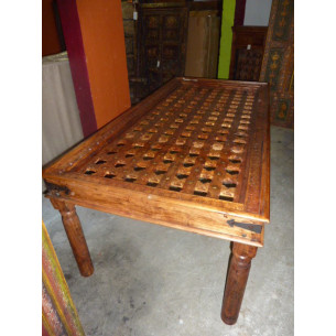 Mesa grande 210x100x76 cm moucharabieh