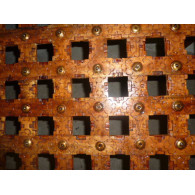 Mesa grande 210x100x76 cm moucharabieh