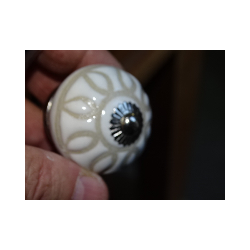 Pomelli per mobili con goffratura stile Inca -...