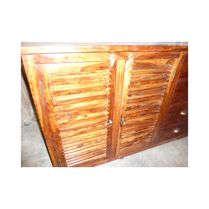 Buffet / Becken Palisander Tür 5 Schubladen
