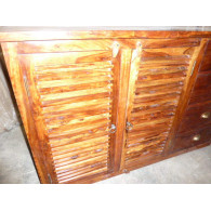 Buffet / cuenca puertas de palisandro 5 cajones