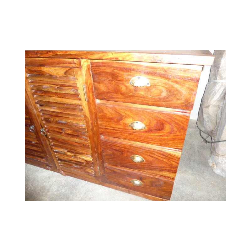Buffet / Becken Palisander Tür 5 Schubladen