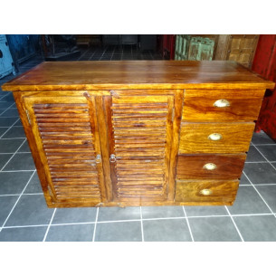 Buffet / Becken Palisander Tür 5 Schubladen