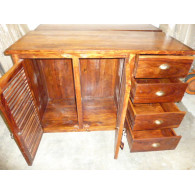 Buffet / Becken Palisander Tür 5 Schubladen