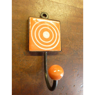 Mini piolo quadrato cerchio arancione