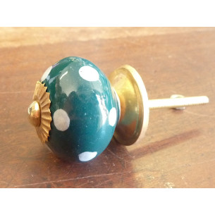 butons pitch green émeraude/gold 2