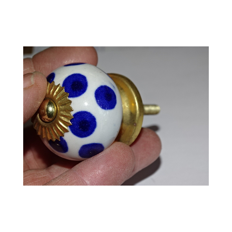 Pocket handles blue overseas