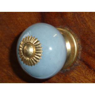 Boutons en porcelaine UNIS gris
