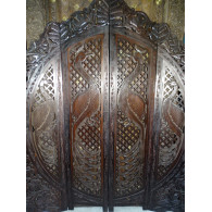 screen round 2 peacocks teinté dark