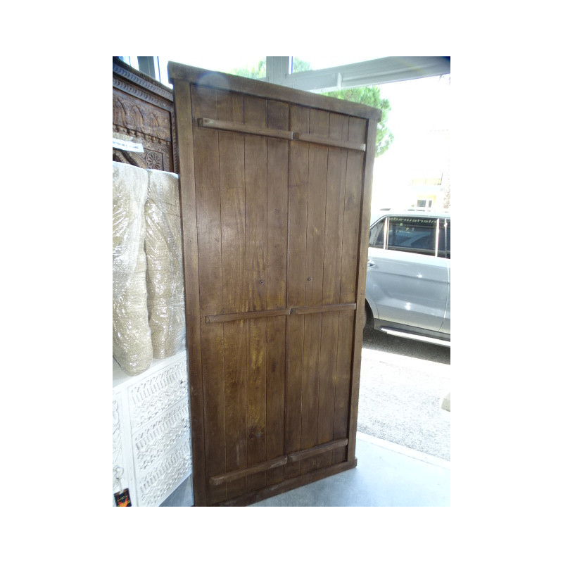 Turquoise cupboard doors with arch in 93 X 195 cm