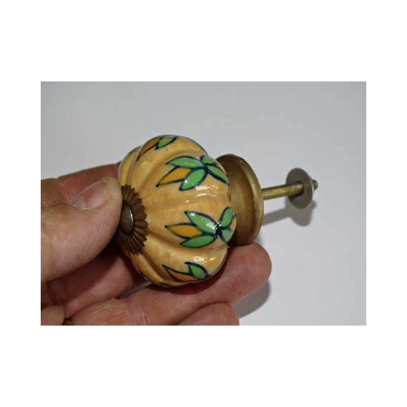 Pumpkin Buttons Laub Buff