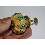 Pumpkin Buttons Laub Buff