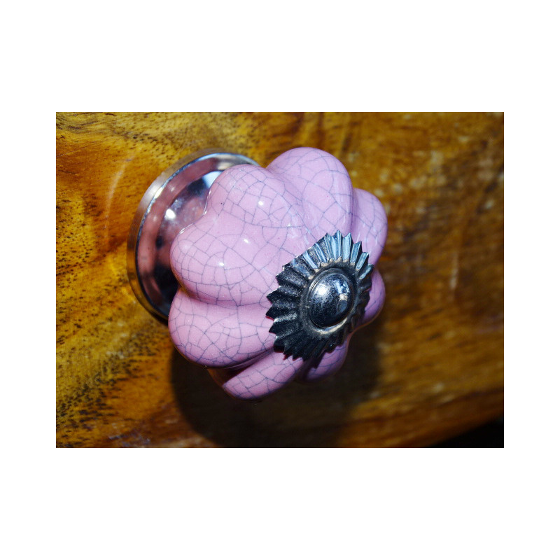 Pink Pumpkin handle cracked effect